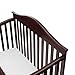 Graco Harbor Lights 4-in-1 Convertible Crib, Espresso, Easily Converts to Toddler Bed Day Bed or Full Bed, Three Position Adjustable Height Mattress (Mattress Not Included)