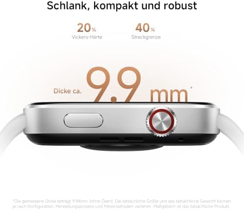 Redmi Watch 6 NFC, Smartwatch Damen, 24 Tage Akku, Grau — Foto 2 von 8