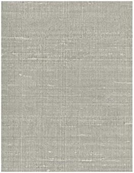 American Walls CW1624N Hatha High Performance Wallpaper-Cream, Silver/Grey, Cream