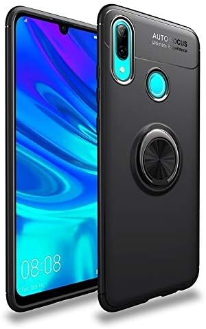 BestTalk Samsung Galaxy M20 Shockproof AutoFocus TPU Ring Case for Samsung Galaxy M20 (AutoFocus TPU Ring Case)(Black)