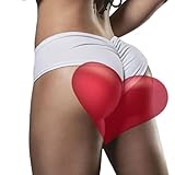 HYTENSUN Women's Cheeky Bikini Bottoms Sexy High