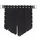 FEESHOW Men's X-Shaped Leather Chest Body Harness with Skirt Panty Adjustable Black