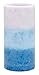 Kiera Grace Tri-Layer LED Pillar Candle with Timer, 3 by 6-Inch, Seaside Fragrance