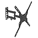 Loctek 26-55 inch TV Wall Mount Bracket upto 72 lbs Weight Capacity, MAX. 400x400mm VESA size, Full Motion Swivel Articulating Flat Screen