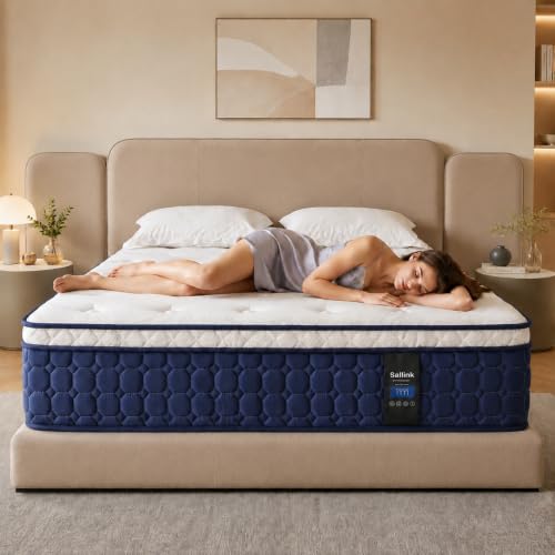 SAILLINK 14 Inch Firm Hybrid Mattress