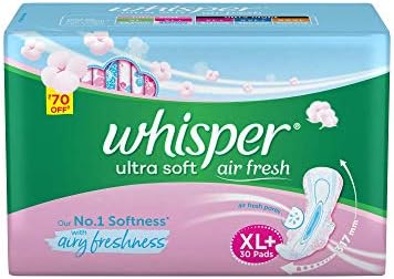 Whisper Ultra Soft Sanitary Pads 