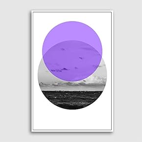 Framed Canvas Home Artwork Decoration Abstract Canvas Wall Art for Living Room, Bedroom - 16x24 inches