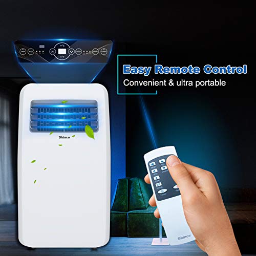 Shinco 8,000 BTU Portable Air Conditioners with Builtin Dehumidifier