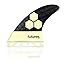 Futures Fins AM1 Vector II Blackstix 3.0 V2AM1 Thruster Surfboard Fin Set Carbon Fiber