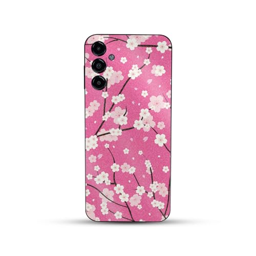 Glossy Glitter Phone Skin Compatible with Bark Phone - Sakura Pink - Premium 3M…