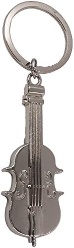 Wang Zhai Violin Keychain Key Chain Ring for Kids Keyring Key Holder Buckle for Men Creative Gift