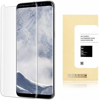 Pabrito Galaxy S8 Screen Protector InfinityShield [Case-Friendly] Tempered Glass Screen Protector Cover for Samsung Galaxy S8 [Lifetime Replacement Warranty] 5.8
