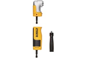 DEWALT FLEXTORQ Right Angle Drill Adapter, 2-in-1 Attachment for Impact Driver (DWAMRAFT)