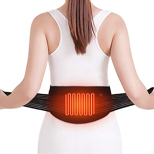 Heating Waist Belt, Lower Back Heat Pad Therapy Wrap Heated Support