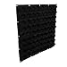 Yosoo 81 Pockets Planting Bags Wall Hanging Gardening Planter Outdoor Indoor Vertical Greening Grow Bags Flower Growing Container, Black