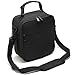 Insulated Lunch Bag Box with Ice Pack & Shoulder Strap for Men, Women, Boys, Adults, Waterproof Mens Lunch Cooler Bag for Work School - Black