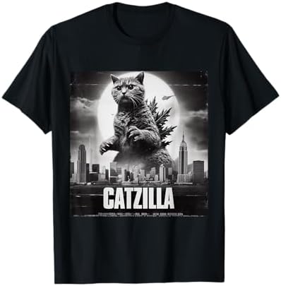Amazon.com: Catzilla Design Japanese Cat for Men Women Cat Graphic