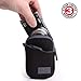 USA Gear Small Digital Camera Case with Wrist Strap, Belt Loop - Camera Case Small Compact Compatible with Canon Powershot Elph, Pouch G7 Mark iii, Nikon Coolpix, Cybershot, Pixpro & More (Black)