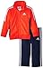 adidas Baby Boys' Tricot Jacket and Pant Set, Solar Red, 12 Months