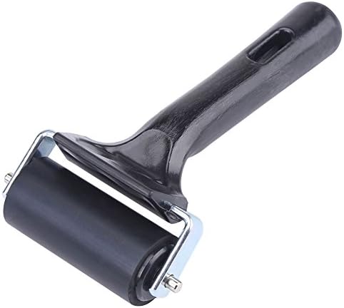 2.7 Inch Soft Rubber Brayer Roller, Paint Brush Ink Applicator Art Craft Oil Painting Tool for Anti Skid Tape Construction Stamping