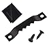 Sunmns 150 Pack Sawtooth Picture Photo Frame Hangers with Screws, Black