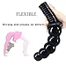Realistic Dildo Sex Toys, Ultra Size Anal Plug, 5 Beads Cock for Women Masturbation, Couple Flirt
