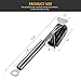 QSUBFPYK Scraper Grill Brush, 18 Inches Best BBQ Cleaning Brush - Stainless Steel 3-in-1 BBQ Cleaning Brush Provides Easy Cleaning, Full Stainless Steel Handle, Great BBQ Tool