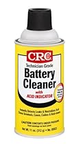 CRC 05023 Technician Grade Battery Cleaner with Indicator - 11 Wt Oz.