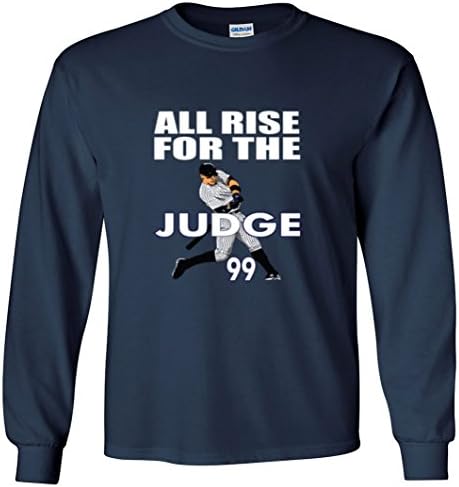 The Silo LONG SLEEVE NAVY Judge New York "All Rise" T-Shirt