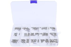 RWLZLB Metal Upgrade Spare Part for Hyper Go H14BM MJX 14210 14209 1/14 Brushless RC Cars, Steering Cup Swing Arm Set Shock Tower Bracket Body Pillars (Screws)