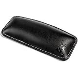 Motte Leather Ergonomic Computer Wrist Rest Pad - Wrist Support for Mouse Hand - Black