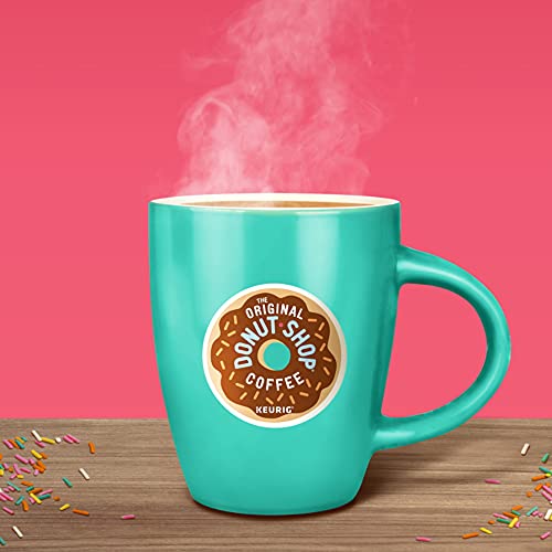 THE ORIGINAL DONUT SHOP DARK KEURIG SINGLE-SERVE K-CUP PODS, DARK ROAST COFFEE, 72 COUNT