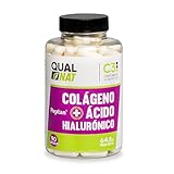 Colágeno + Hialurónico + Zinc + Vitamina C, ayuda a mantener la flexibilidad de las articulaciones, bueno para la piel, 90 cápsulas, PEPTAN