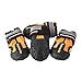 My Busy Dog Water Resistant Dog Shoes with Two Reflective Fastening Straps and Rugged Anti-Slip Sole | Dog Boots Perfect for Small Medium Large Dogs | Size Chart in Pictures (Size 4, Orange)