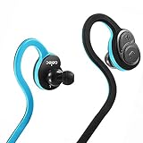 AELEC Flexbuds Bluetooth Eearbuds,Stereo Wireless Sport Headphones,Over-Ear Noise Cancelling Earphones and Lightweight Sweatproof Headsets with Mic for Running,Workout