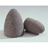 Noron Abrasives- St. Gobain Grinding Cone, 2-3/4 Dia, 3-1/2 L, 24GR, AO, 2-3/4 x 3-1/2 x 5/8-11