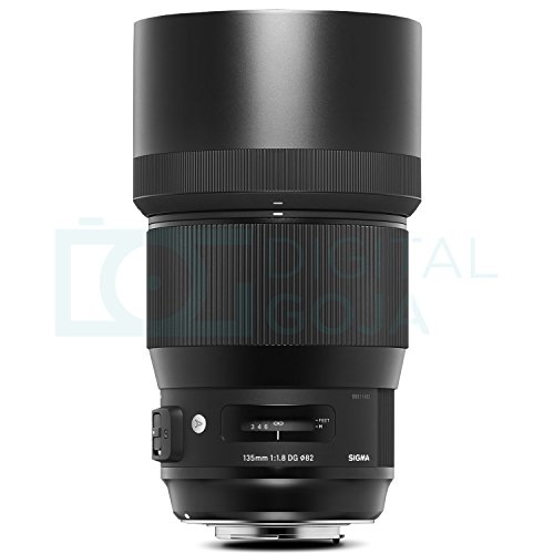 Sigma 135mm f/1.8 DG HSM Art Lens for NIKON F Cameras w/ Sigma USB Dock & Advanced Photo and Travel Bundle