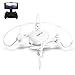 TOYEN Gordve GV009 RC Drone FPV WiFi RC Quadcopter 2.4Ghz 6-Axis Gyro Remote Control Drone with Altitude Hold & Hand Launching-White