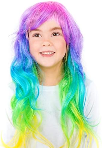 Pink Poppy Wish Apon a Rainbow Wig