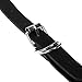 KLOUD City Sexy Punk Adjustable Waist Cincher Belt 4 Rings Elastic Stud Garter Belt Rave Cage Harness (Black)