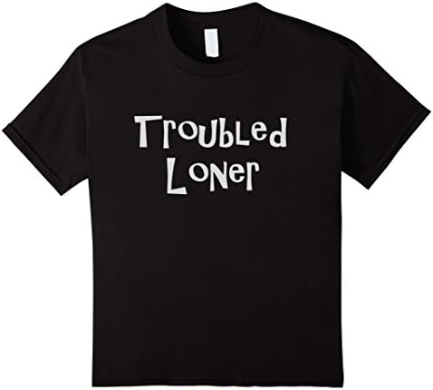 Kids Socialdudtees Troubled Loner T-shirt 4 Black