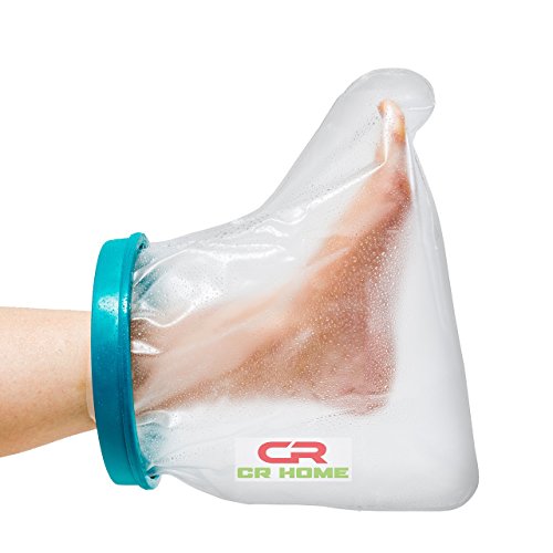 Waterproof Foot Cast Cover for Shower Keep Bandages & Casts Dry and