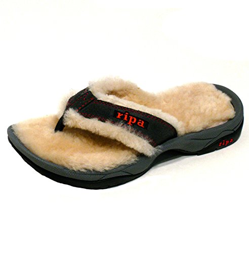 Buy Ripa Mens/Womens Adult Himalayan Shearling Slipper Sandal Online at  desertcartAngola