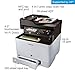 HP Samsung Xpress C1860FW Wireless Color Laser Printer with Scan/Copy/Fax, Simple NFC + WiFi Connectivity and Built-in Ethernet (SS205H)