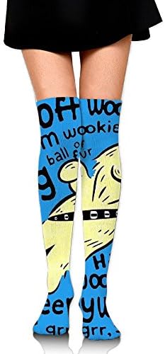 Women's Soft Wookiee, Warm Fashion Over Knee Thigh High Socks Stockings Length: 65 Cm
