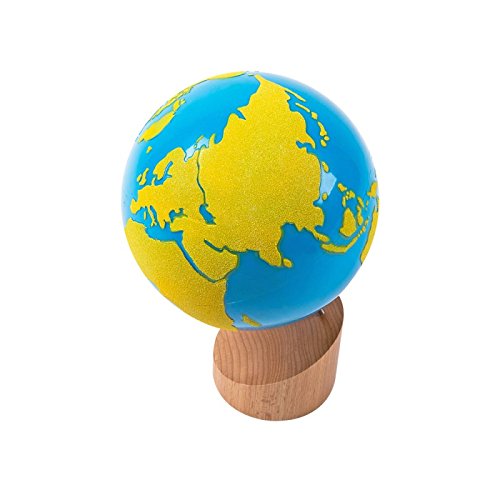 Montessori Sandpaper Globe - Land & Water