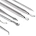 8Pcs Stainless Steel Blackhead Remover Tool Acne Comedone Pimple Extractor Face