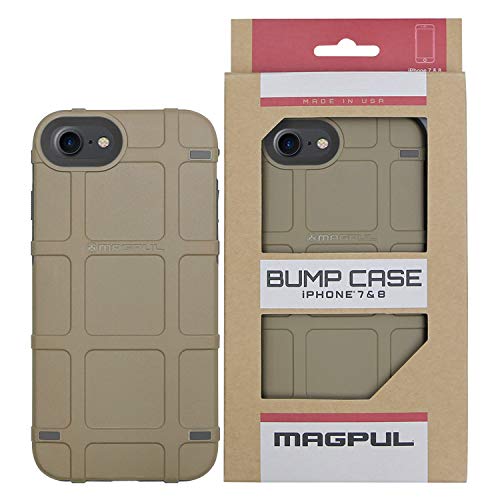 Phone Case Compatible With Apple Iphone 7 Iphone 8 Iphone Se 2nd Gen Iphone Se 4 7 Inch Tempered Glass Screen Protector Magpul Industries Bump Mag9 Fde Polymer Flat Dark Earth Pricepulse