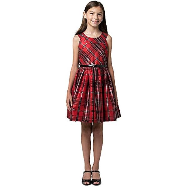 knee length dresses for ladies Viola Rainbow Stripe Party Dress – Bonnie Jean