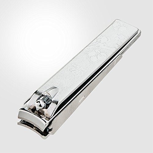 World No. 1. Three Seven (777) 3.3" Long Large Toenail Clipper (Model: Ts-N-221Ysc).. Made In Korea, Since 1975. (Sliver)
